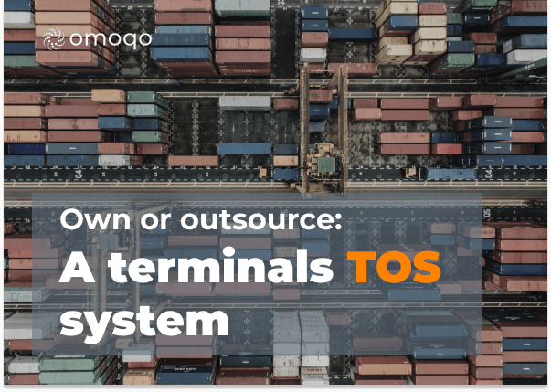 Do terminals need to own their TOS system or can they outsource it?